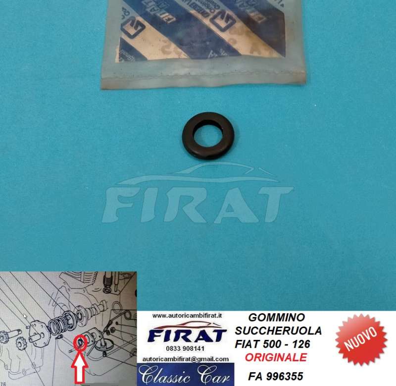 GOMMINO SUCCHERUOLA FIAT 500-126 (996355)